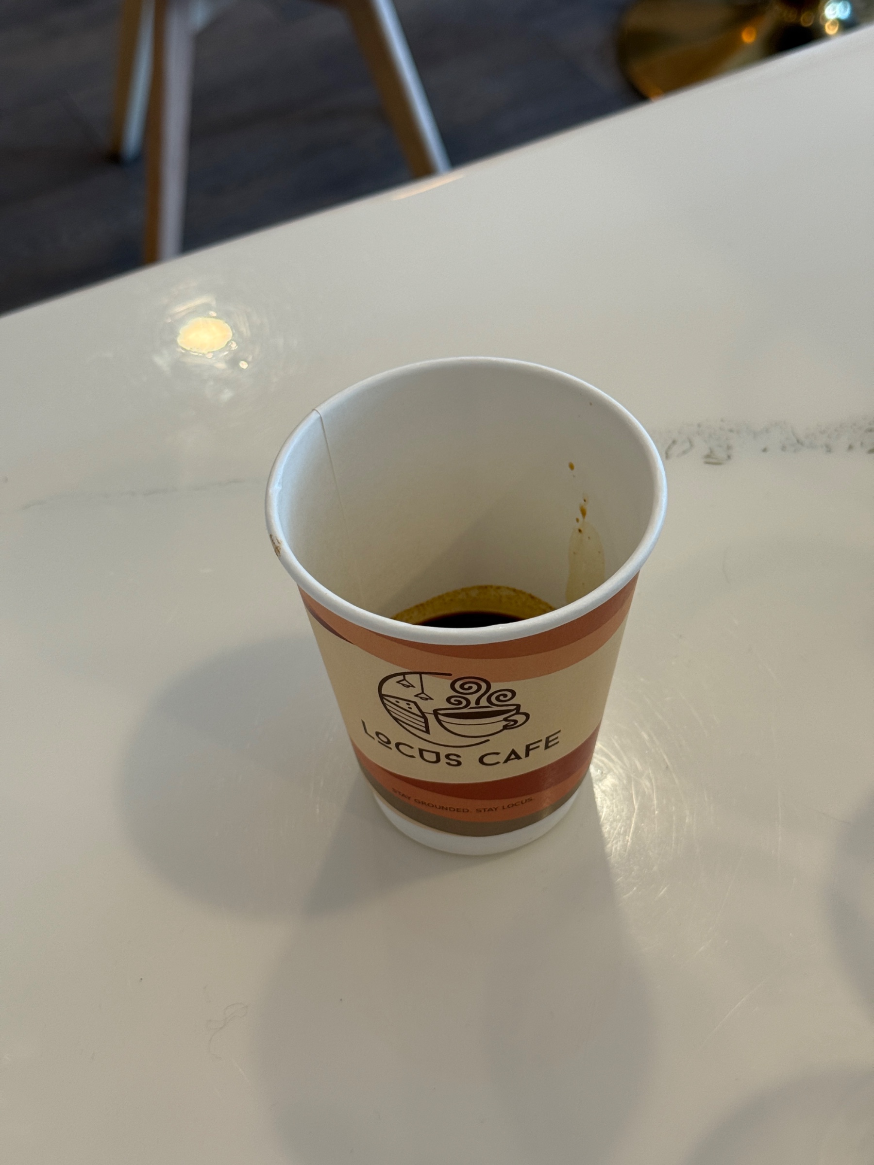 Coffee and treats at Locus Café