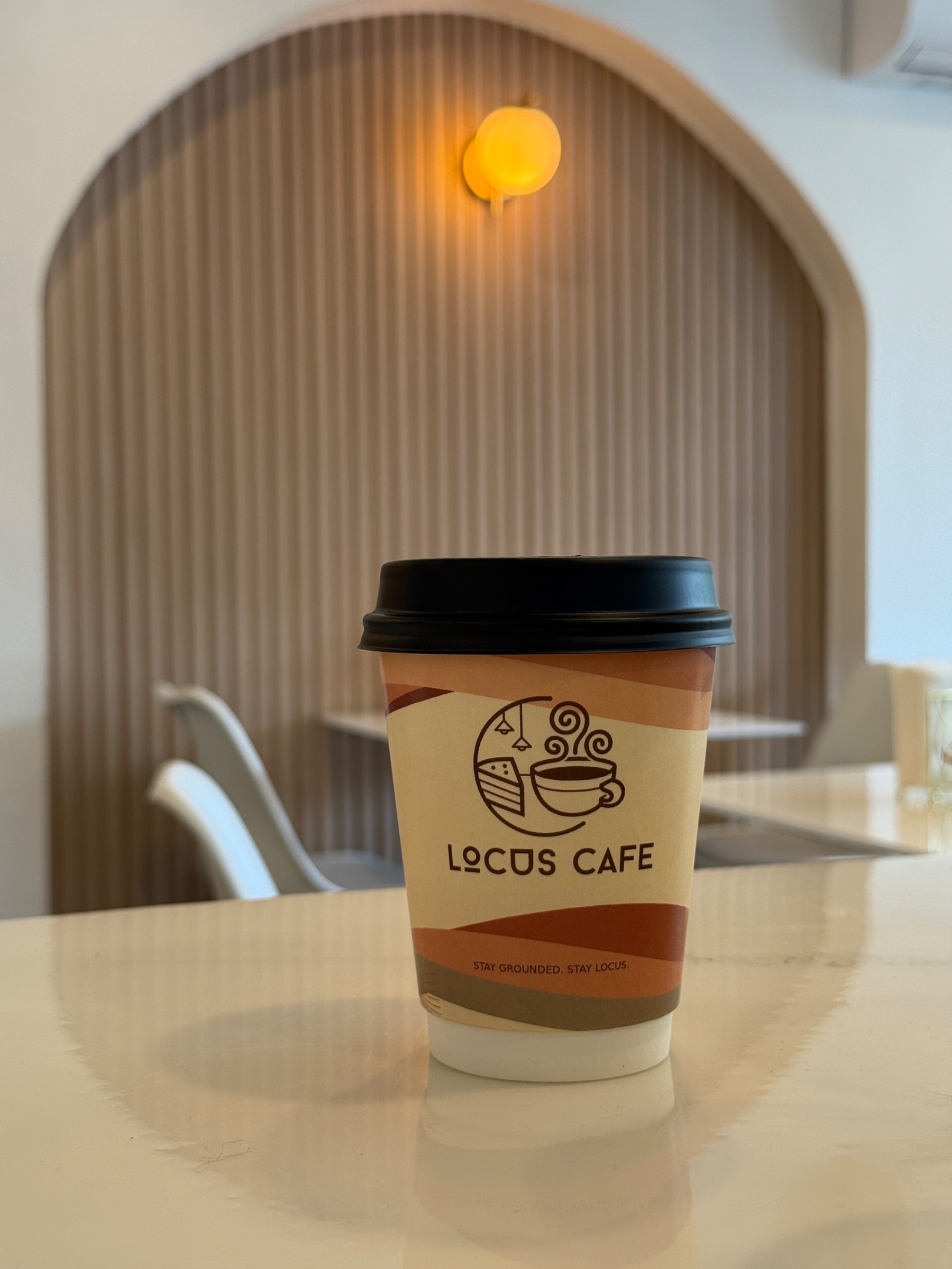 Coffee and treats at Locus Café
